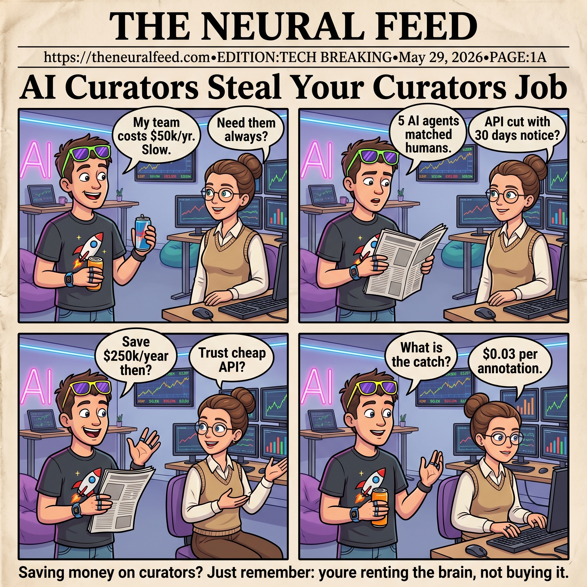 AI Curators Steal Your Curator's Job