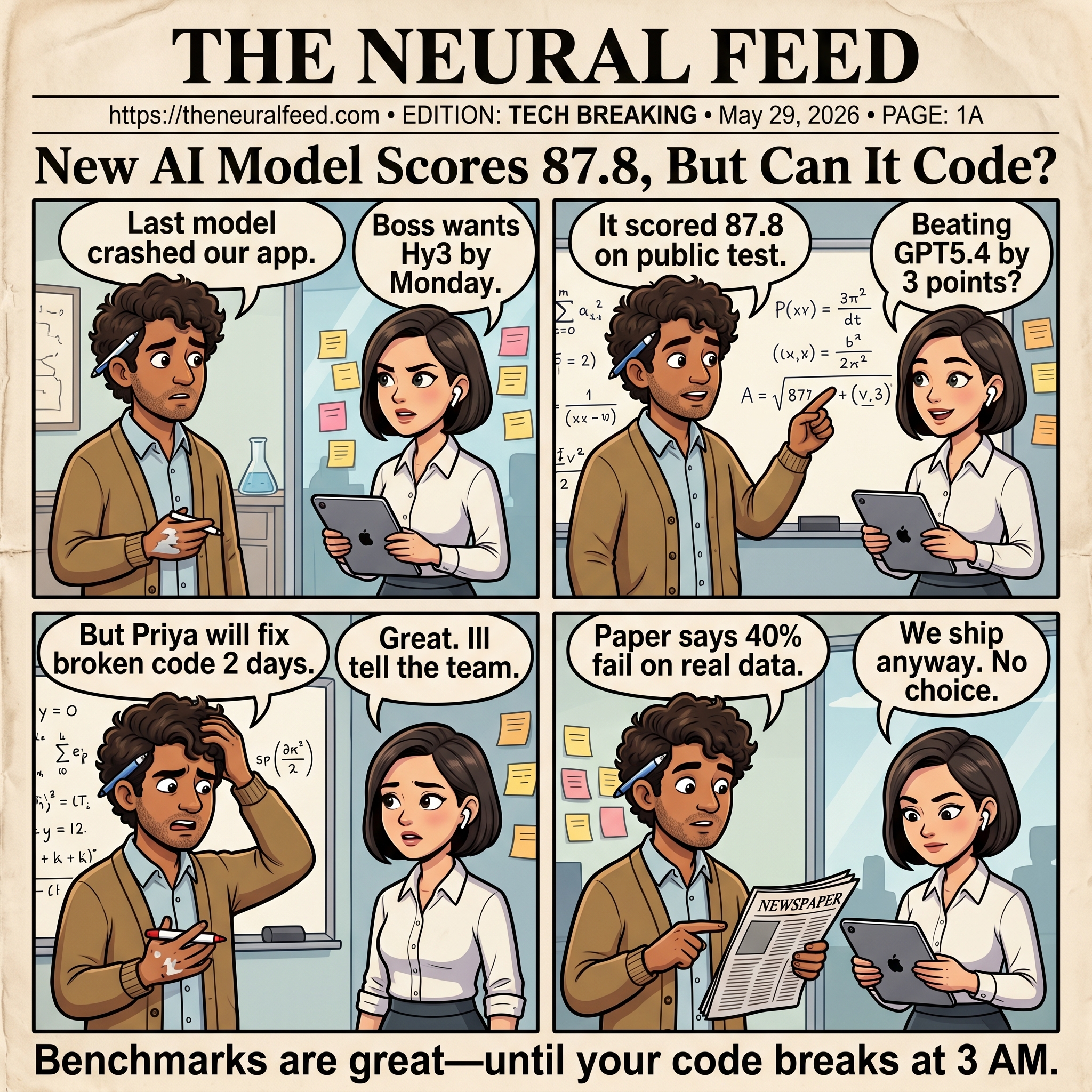 New AI Model Scores 87.8, But Can It Code?