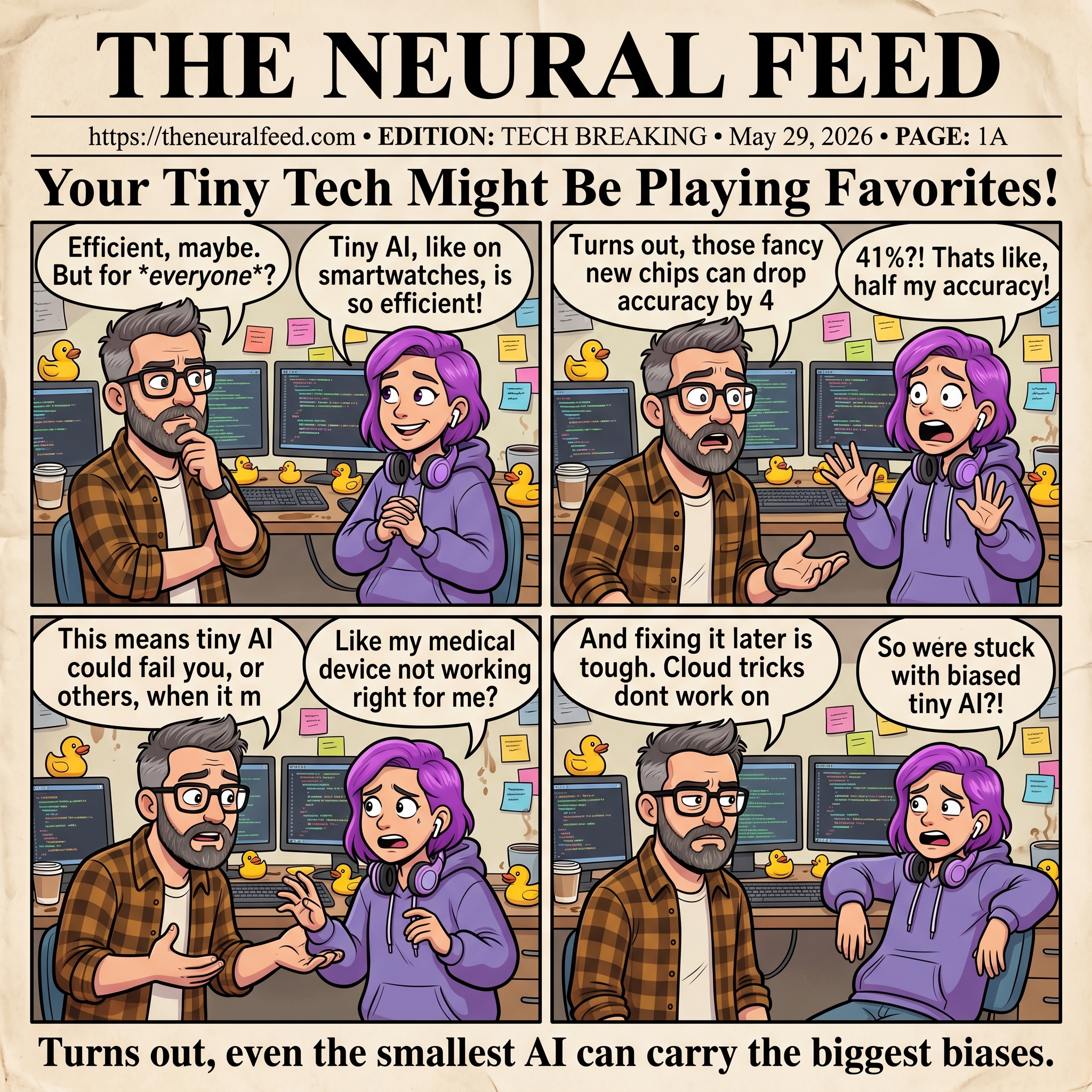 Your Tiny Tech Might Be Playing Favorites!