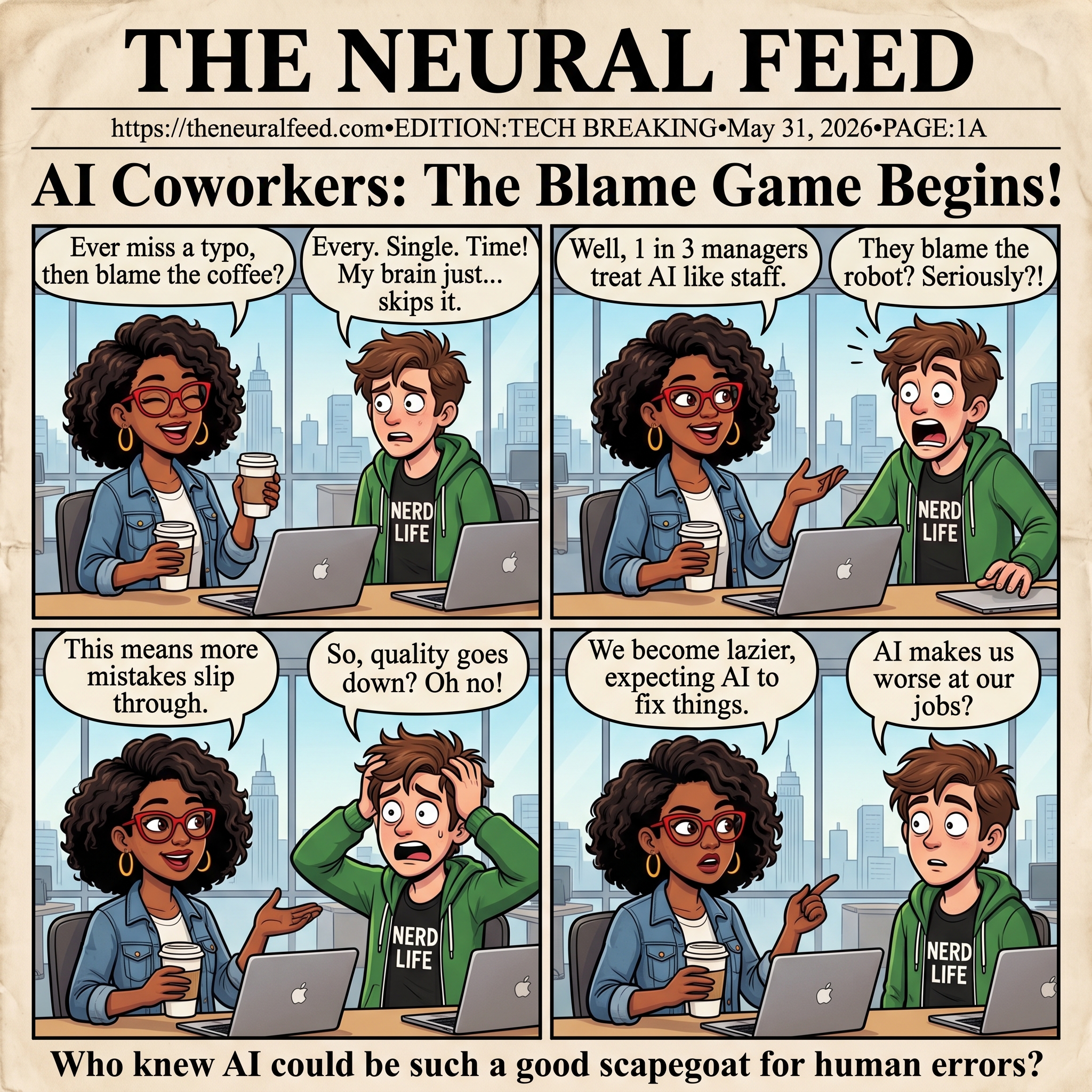 AI Coworkers: The Blame Game Begins!