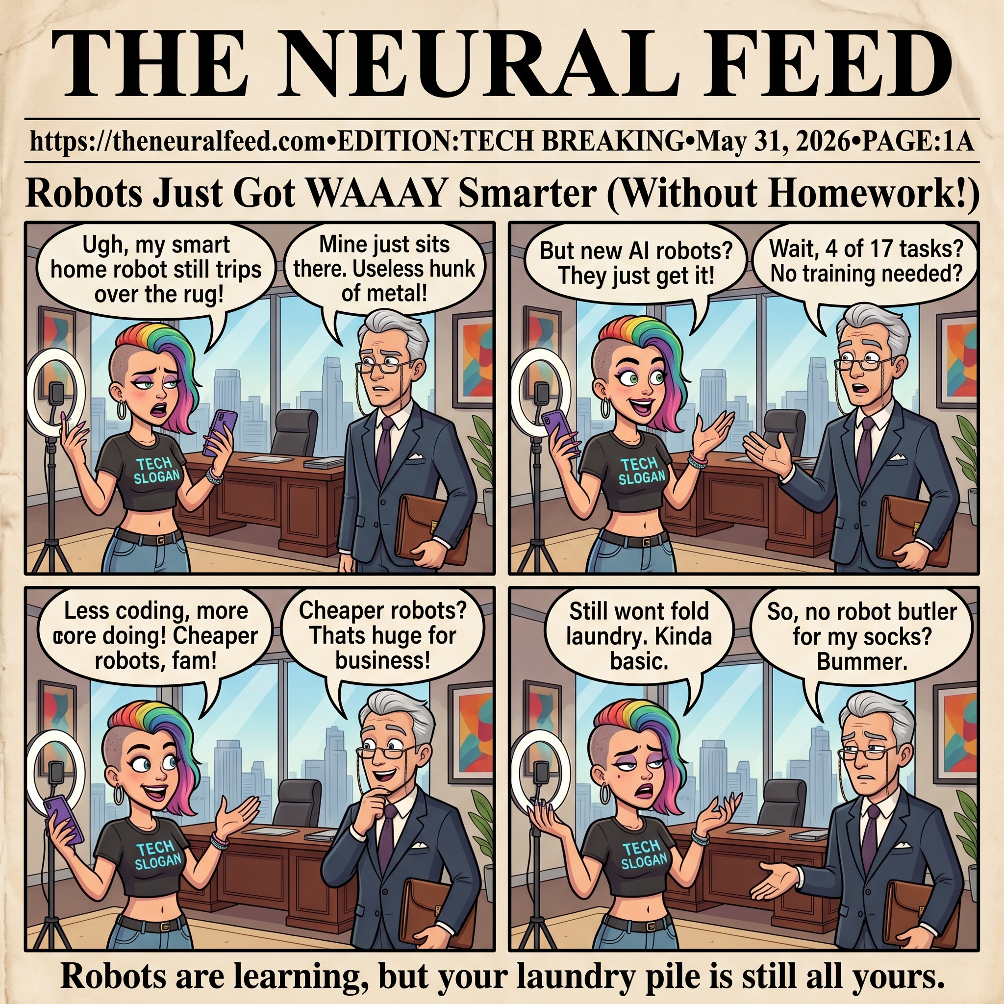 Robots Just Got WAAAY Smarter (Without Homework!)