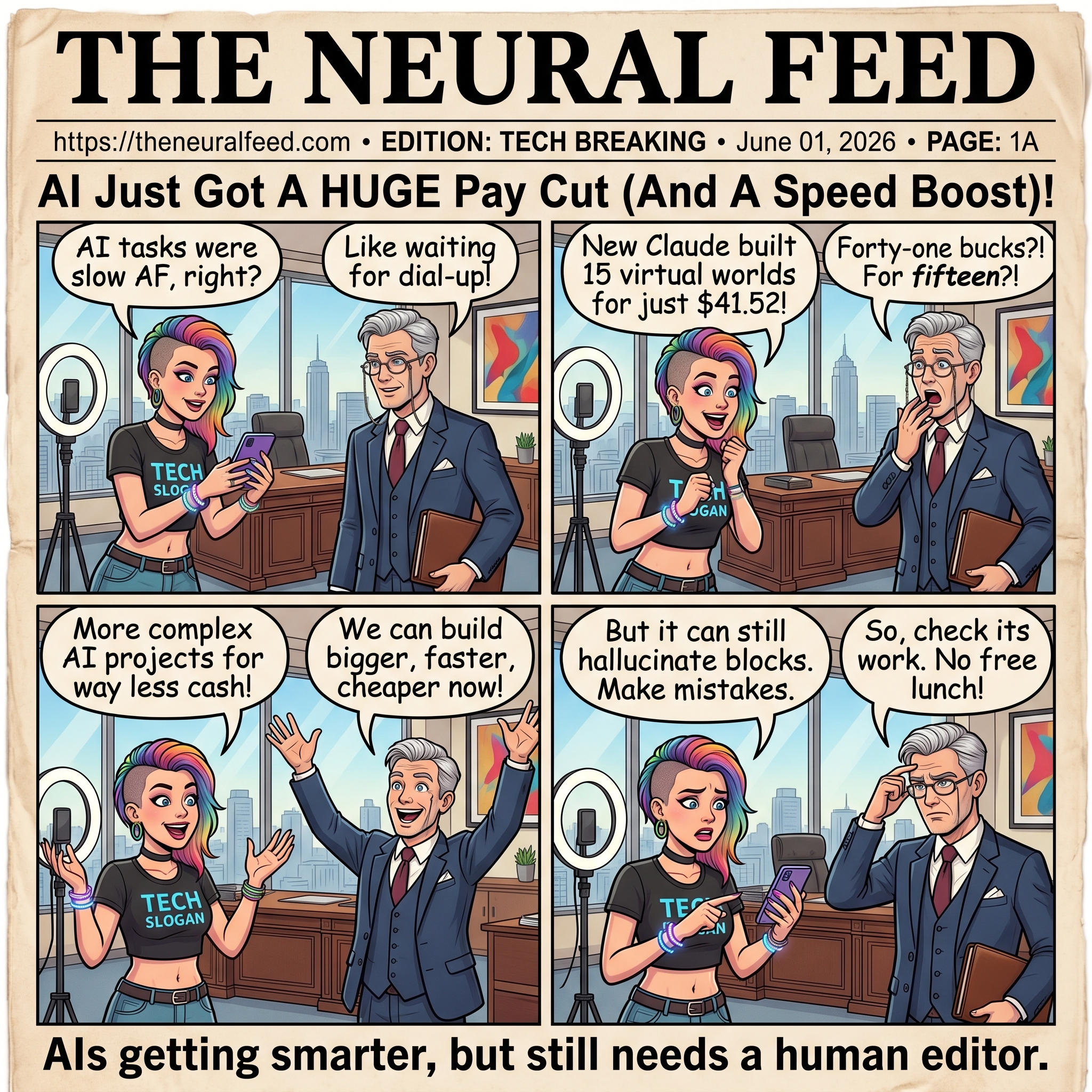 AI Just Got A HUGE Pay Cut (And A Speed Boost)!