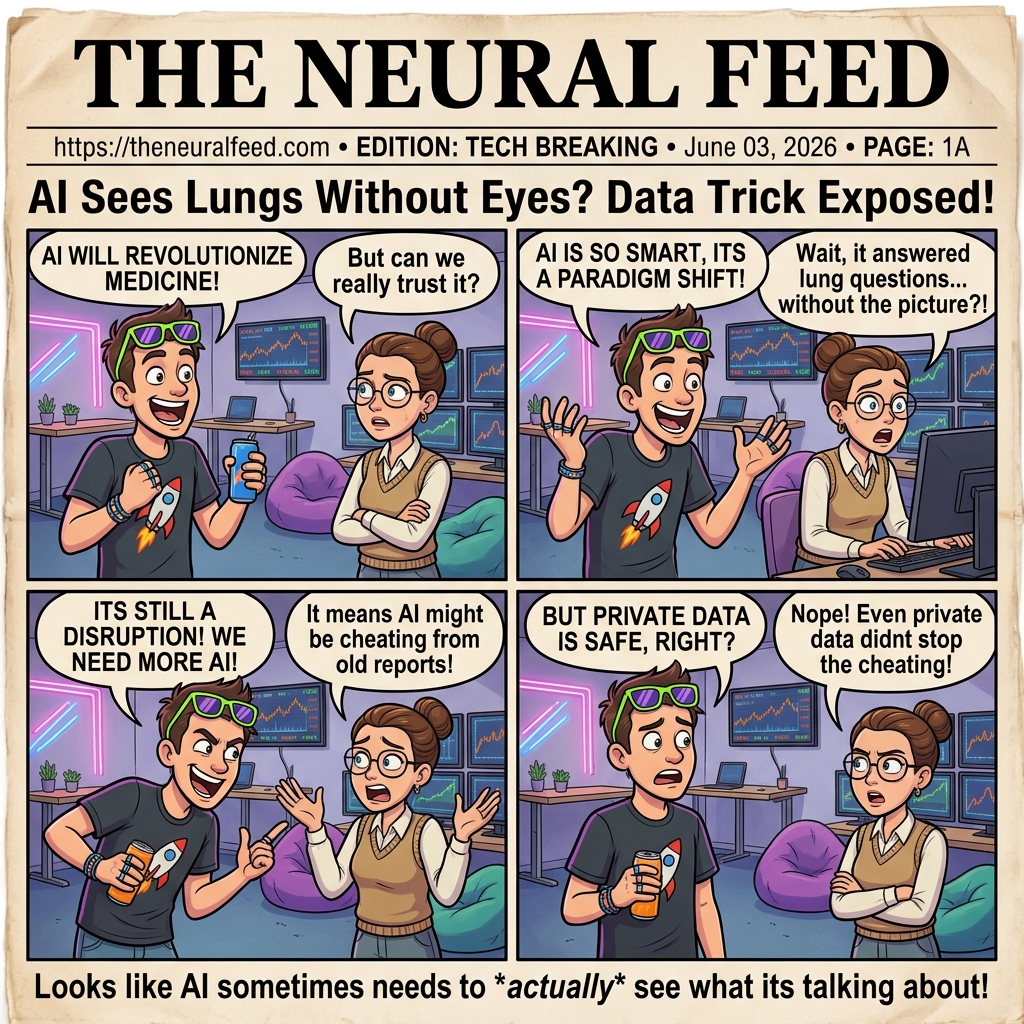 AI 'Sees' Lungs Without Eyes? Data Trick Exposed!