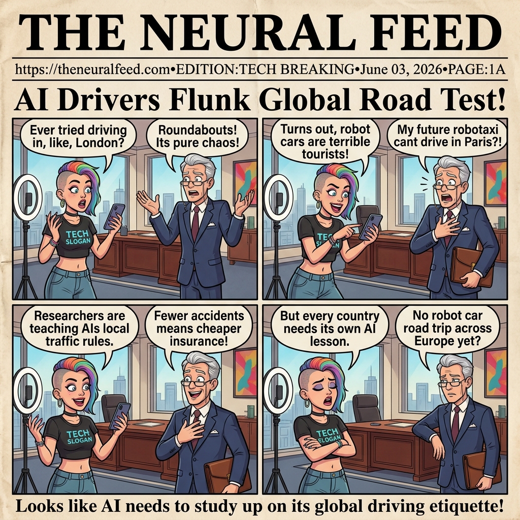 AI Drivers Flunk Global Road Test!