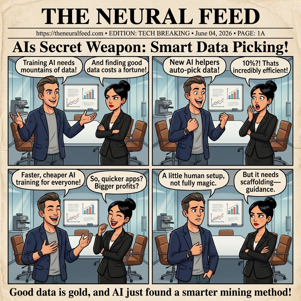AI's Secret Weapon: Smart Data Picking!