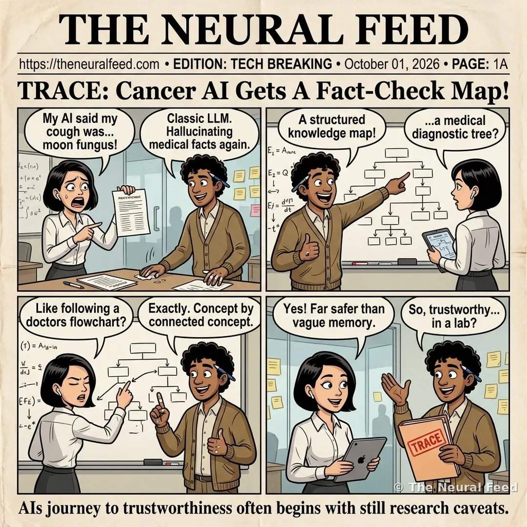 TRACE: Cancer AI Gets A Fact-Check Map! – Neural Toons comic