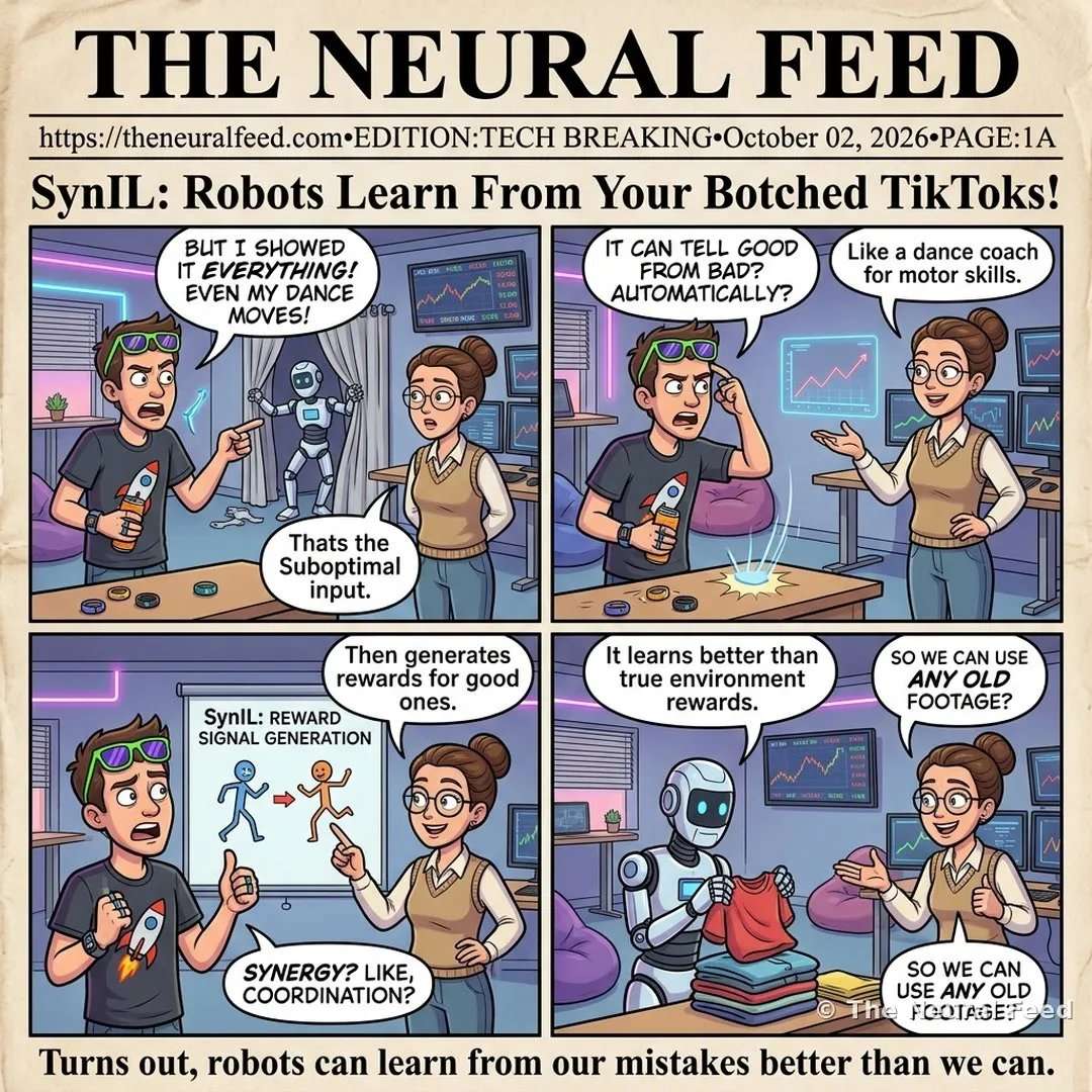 SynIL: Robots Learn From Your Botched TikToks!