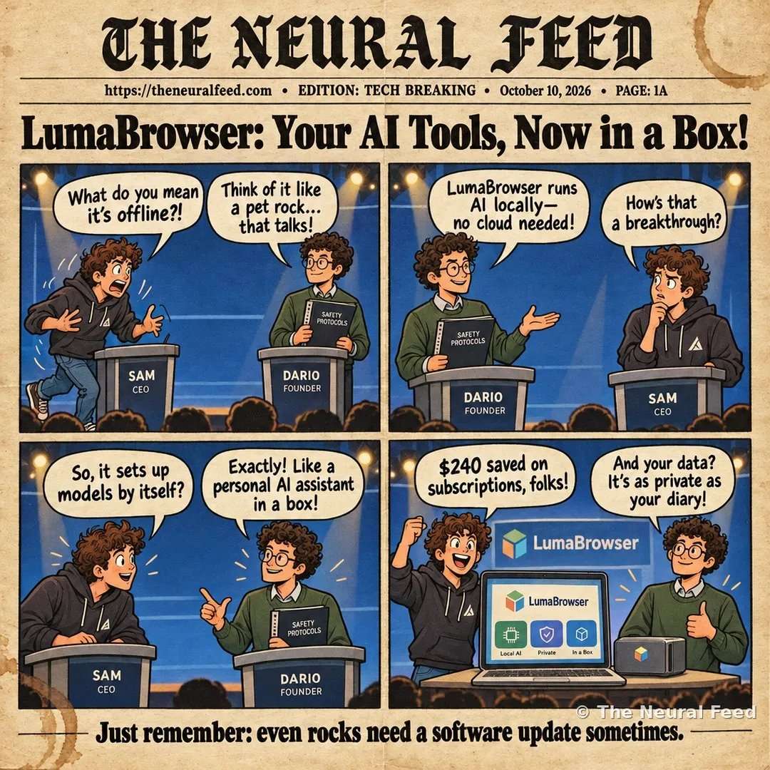 LumaBrowser: Your AI Tools, Now in a Box!