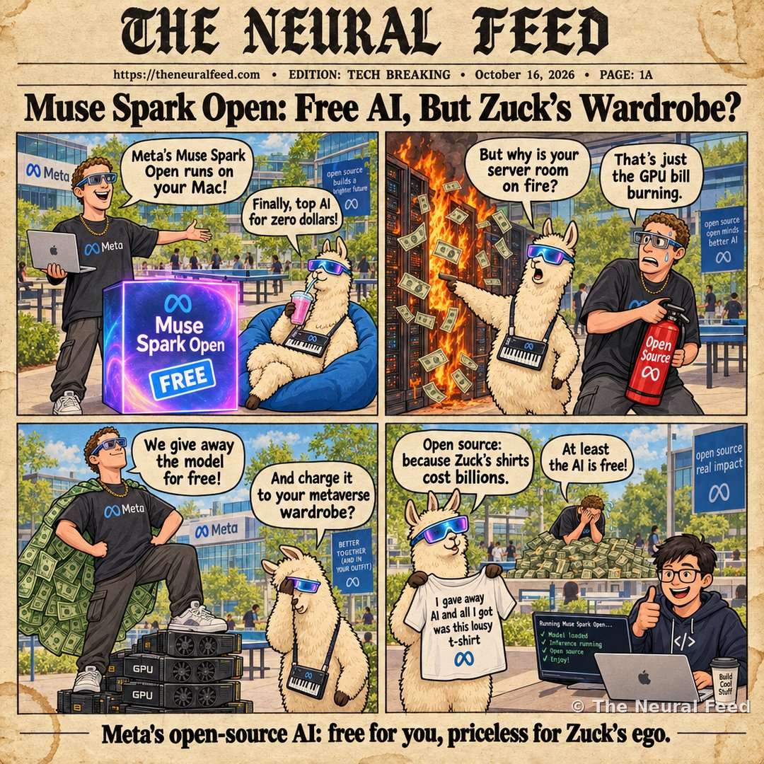 Muse Spark Open: Free AI, But Zuck's Wardrobe?