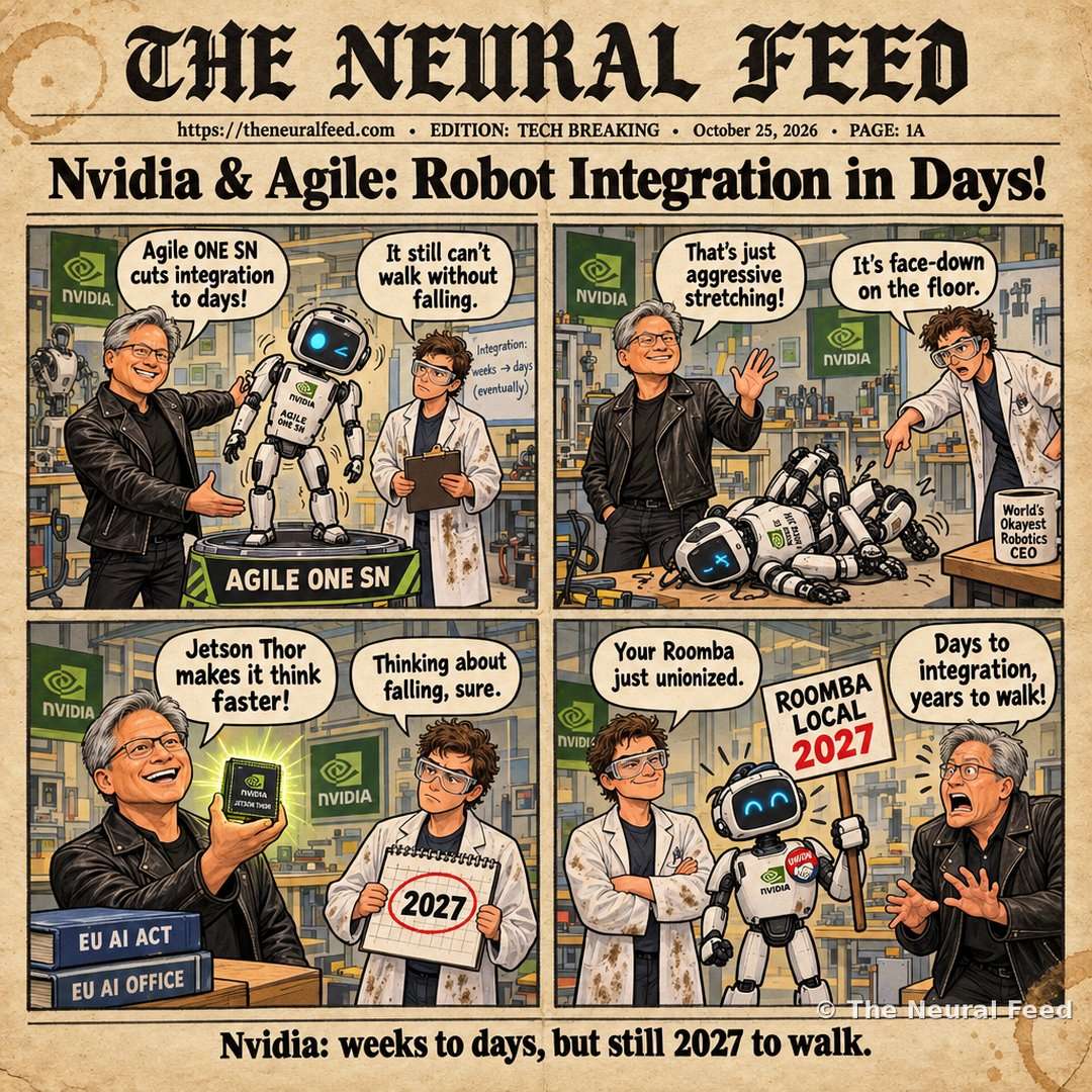 Nvidia & Agile: Robot Integration in Days!