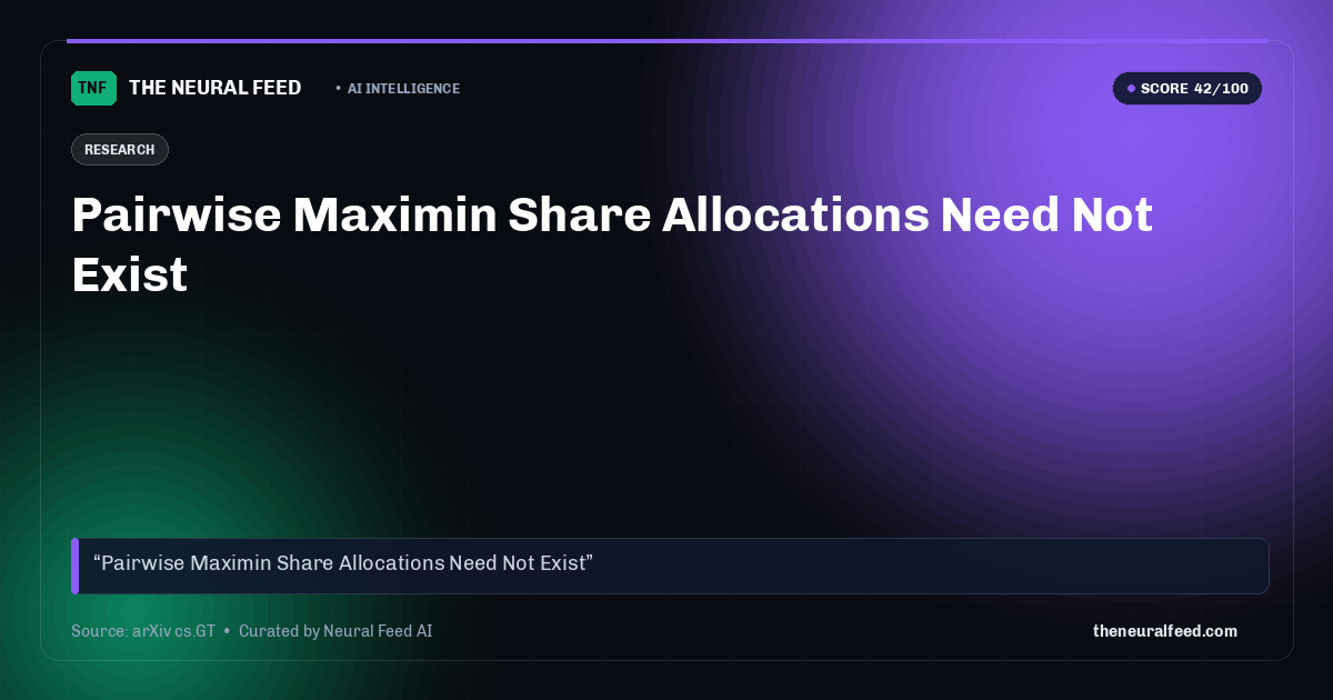 Pairwise Maximin Share Allocations Need Not Exist
