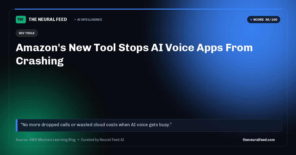 Amazon's New Tool Stops AI Voice Apps From Crashing