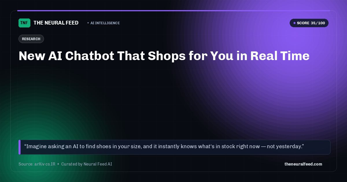 New AI Chatbot That Shops for You in Real Time