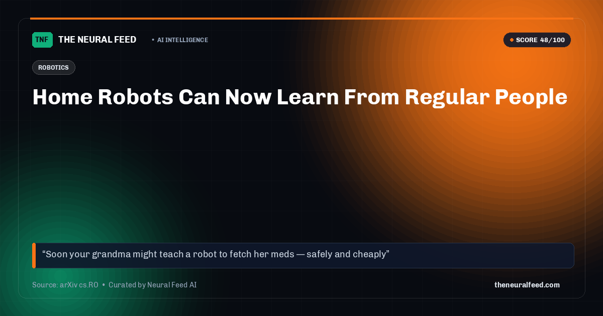 Home Robots Can Now Learn From Regular People