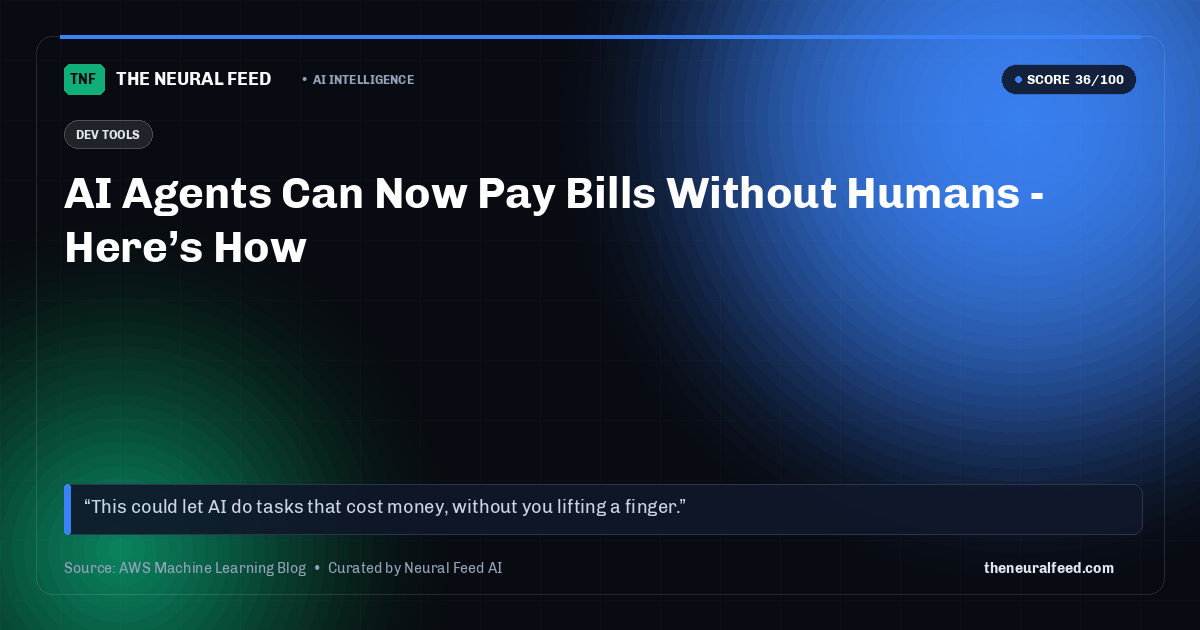 AI Agents Can Now Pay Bills Without Humans - Here’s How