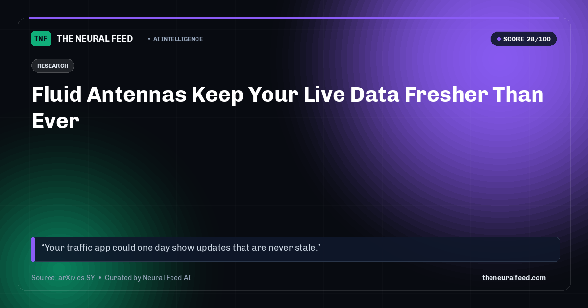Fluid Antennas Keep Your Live Data Fresher Than Ever