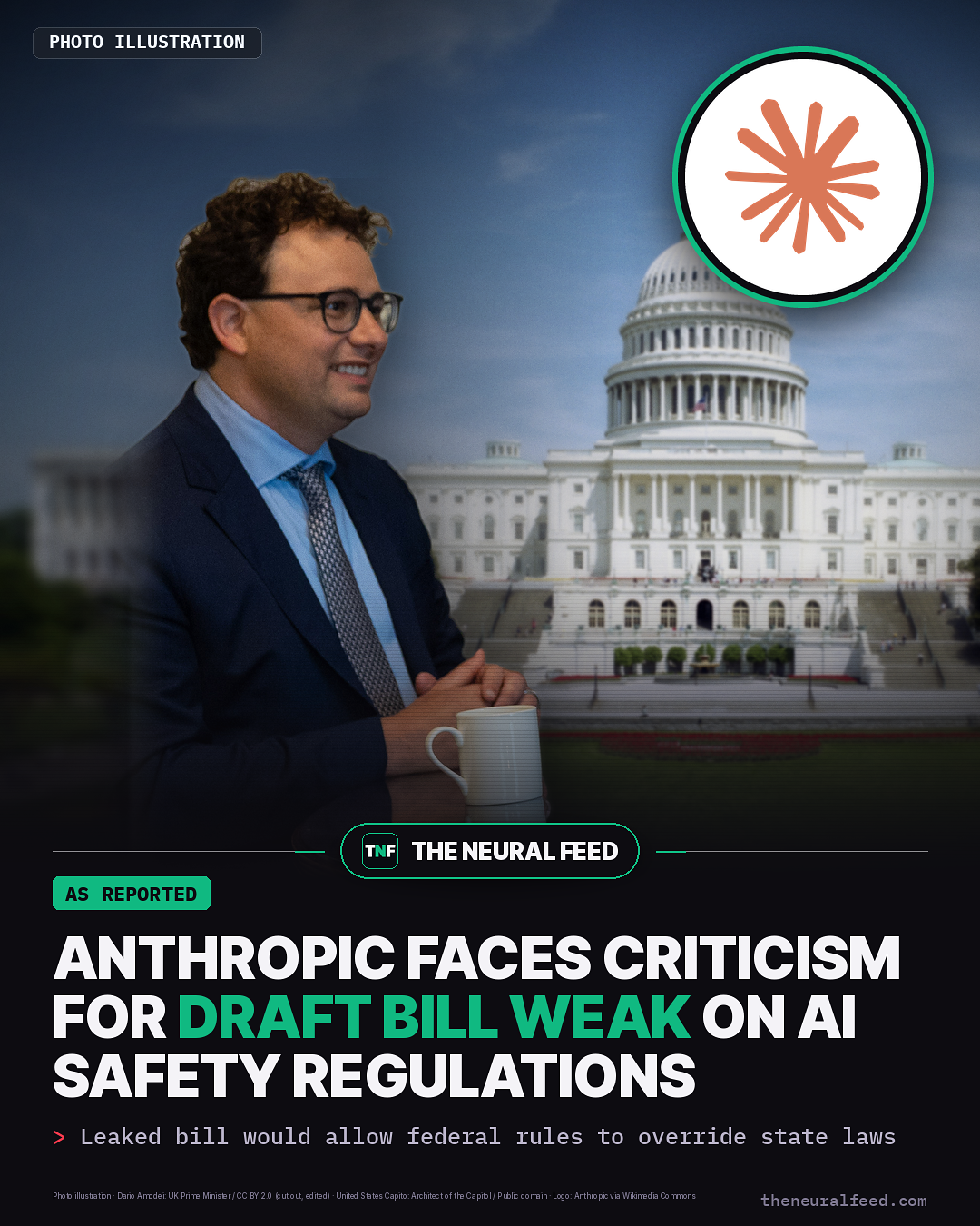 Anthropic Faces Criticism for Draft Bill Weak on AI Safety Regulations