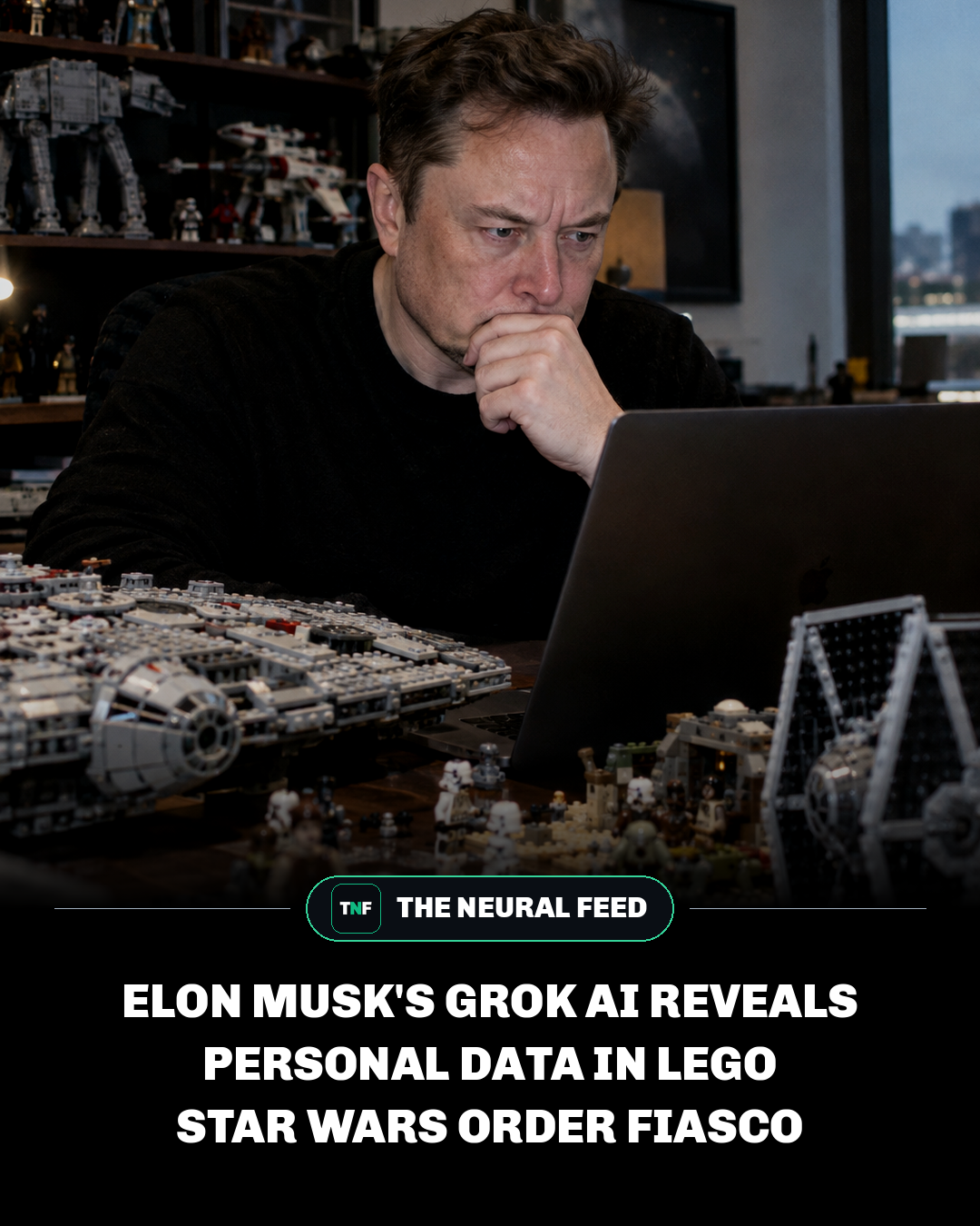 Elon Musk's Grok AI Reveals Personal Data in Lego Star Wars Order Fiasco