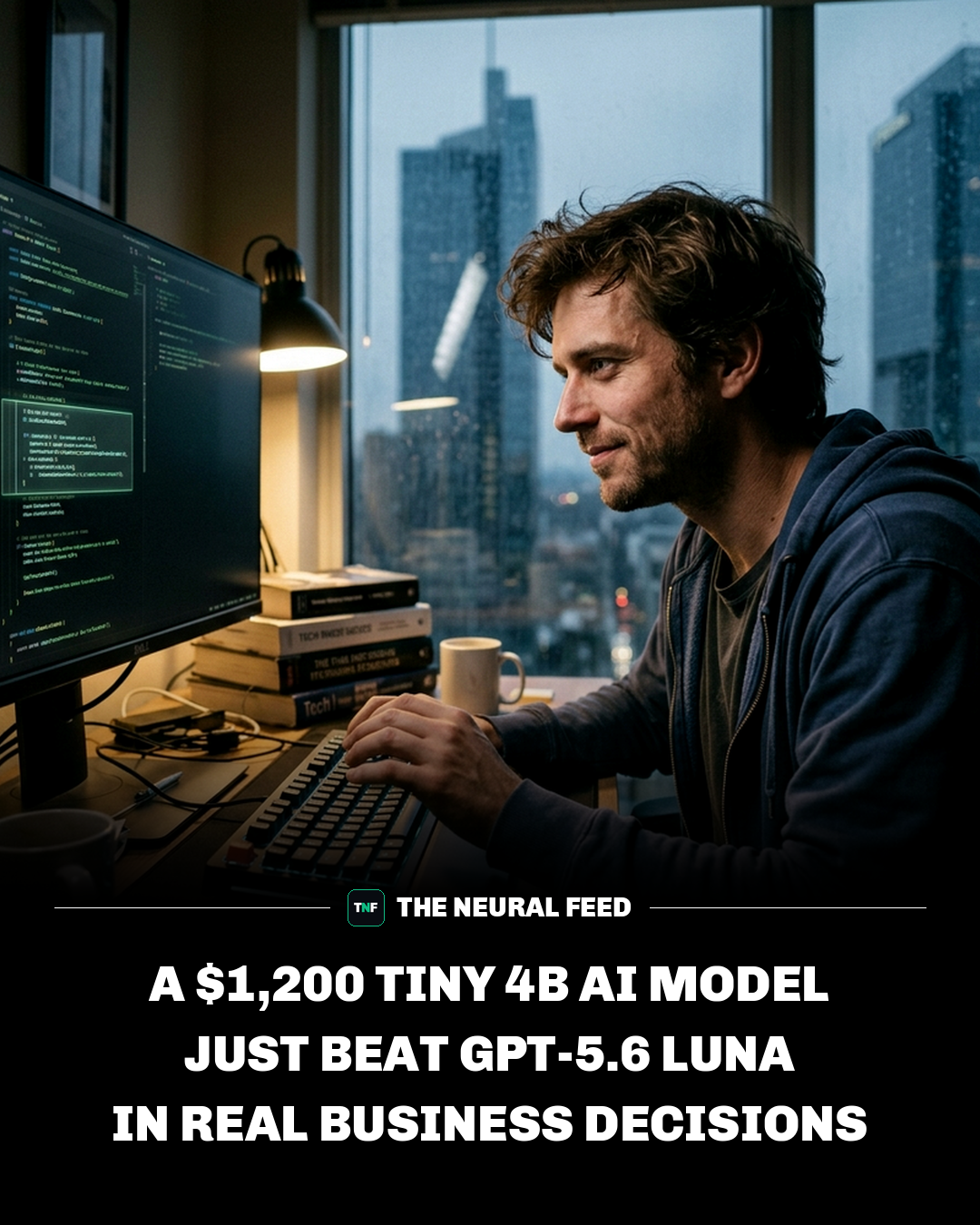 A $1,200 Tiny 4B AI Model Just Beat GPT-5.6 Luna in Real Business Decisions – Neural Snap