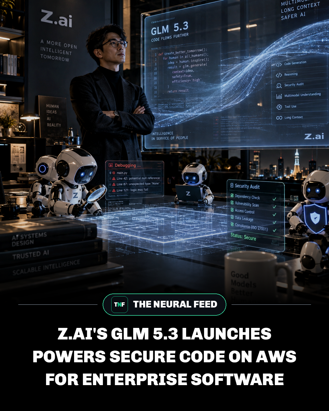 Z.ai's GLM 5.3 Launches on Amazon Bedrock, Powers Faster, More Secure Code