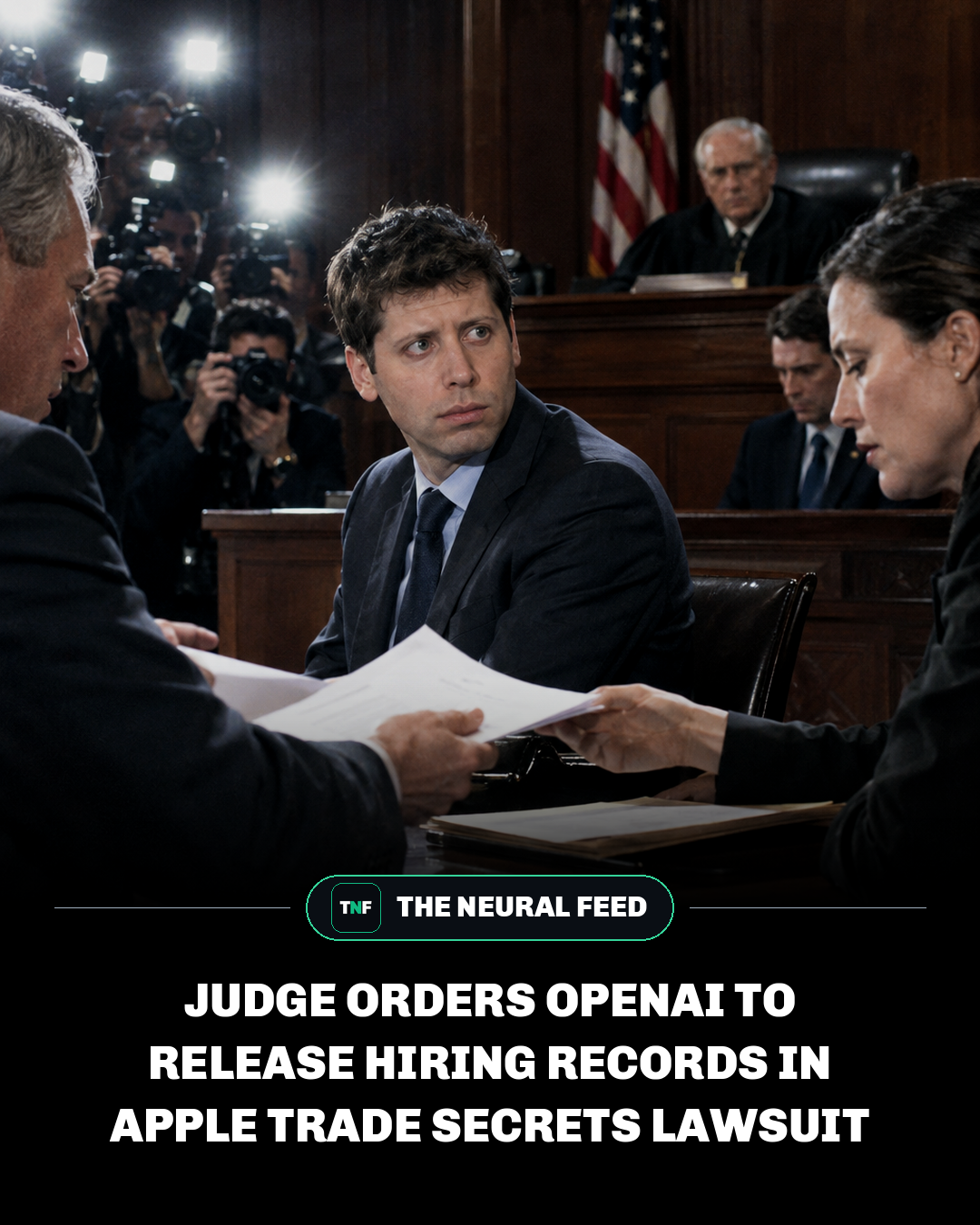 Judge Orders OpenAI to Release Hiring Records in Apple Trade Secrets Lawsuit