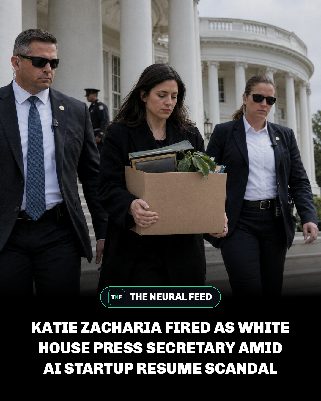 Katie Zacharia Fired as White House Press Secretary Amid AI Startup Resume Scandal