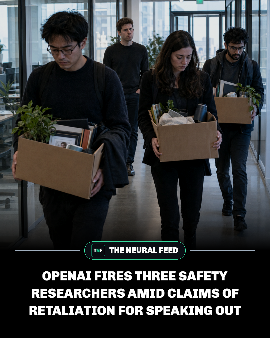 OpenAI Fires Three Safety Researchers Amid Claims of Retaliation for Speaking Out