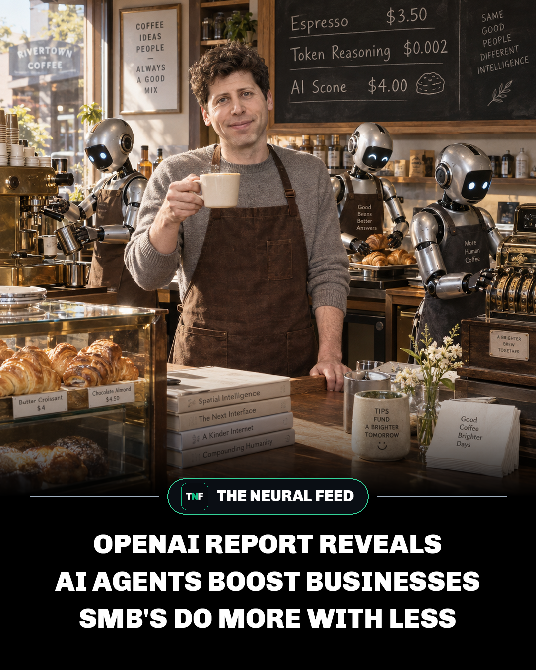 OpenAI Report Reveals AI Agents Boost Small Businesses, SMB'S Do More with Less. – Neural Snap
