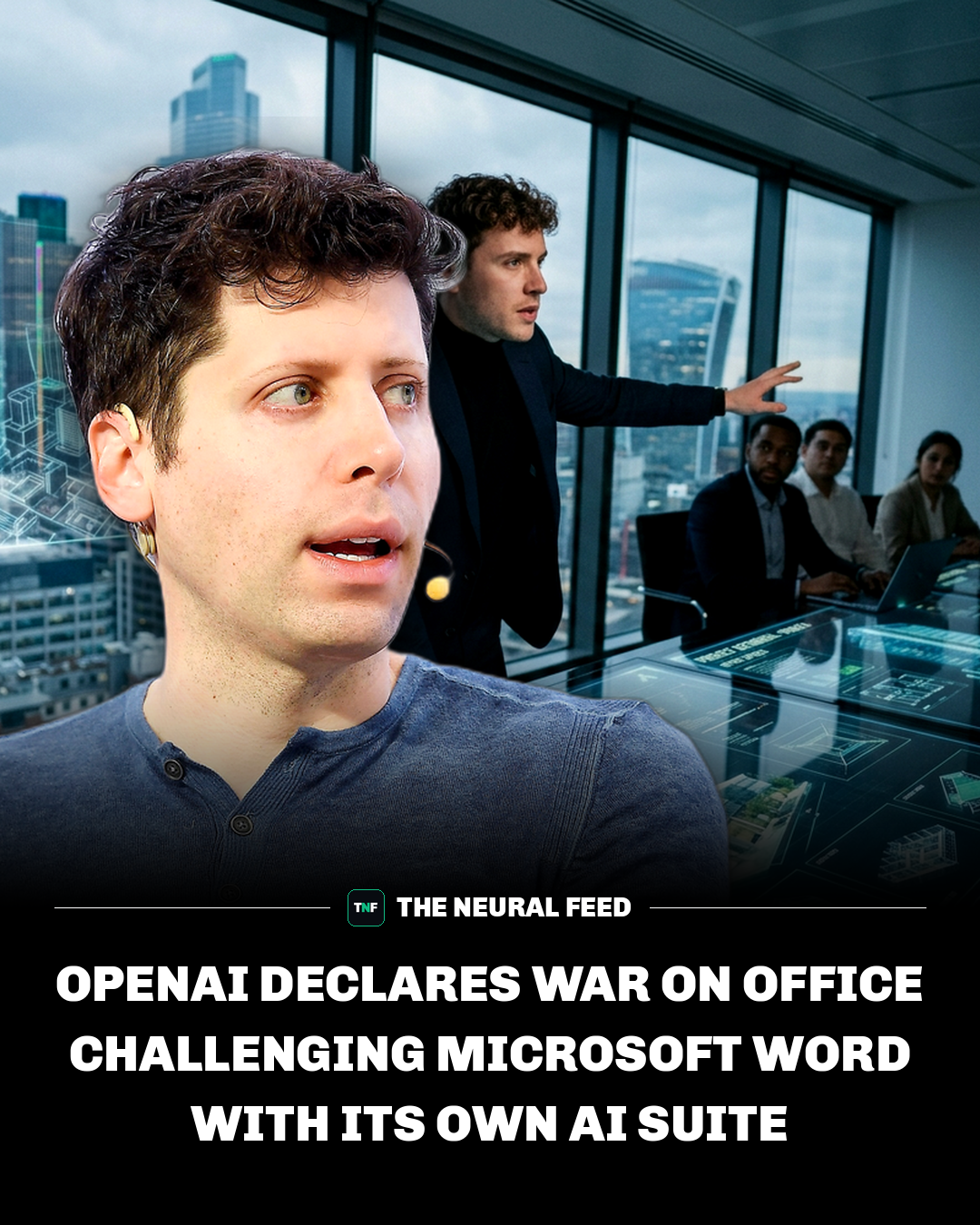 OpenAI Declares War on Office Challenging Microsoft Word with Its Own AI Suite – Neural Snap