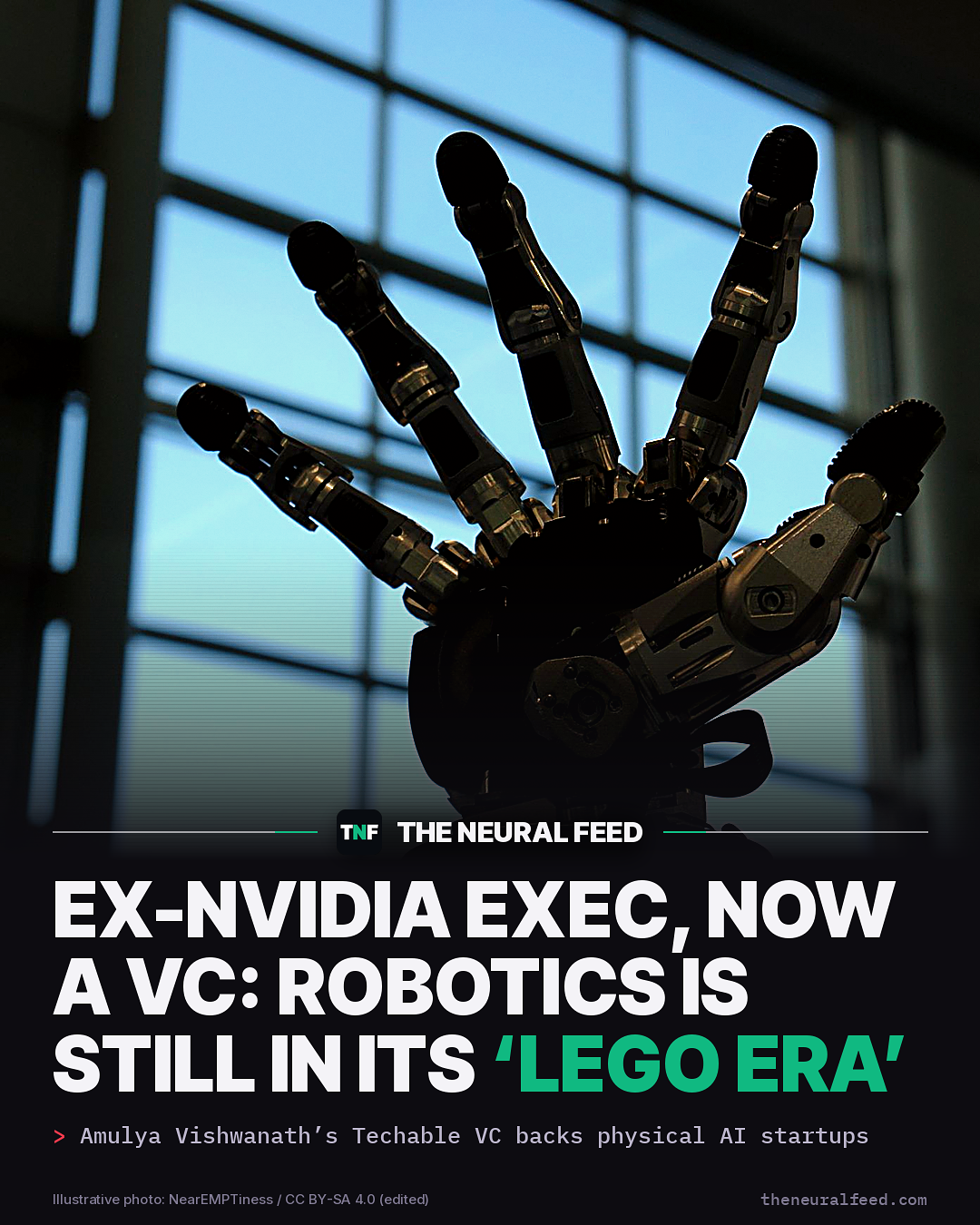 Former NVIDIA Executive Invests in Foundational Components for Robotics and Physical AI