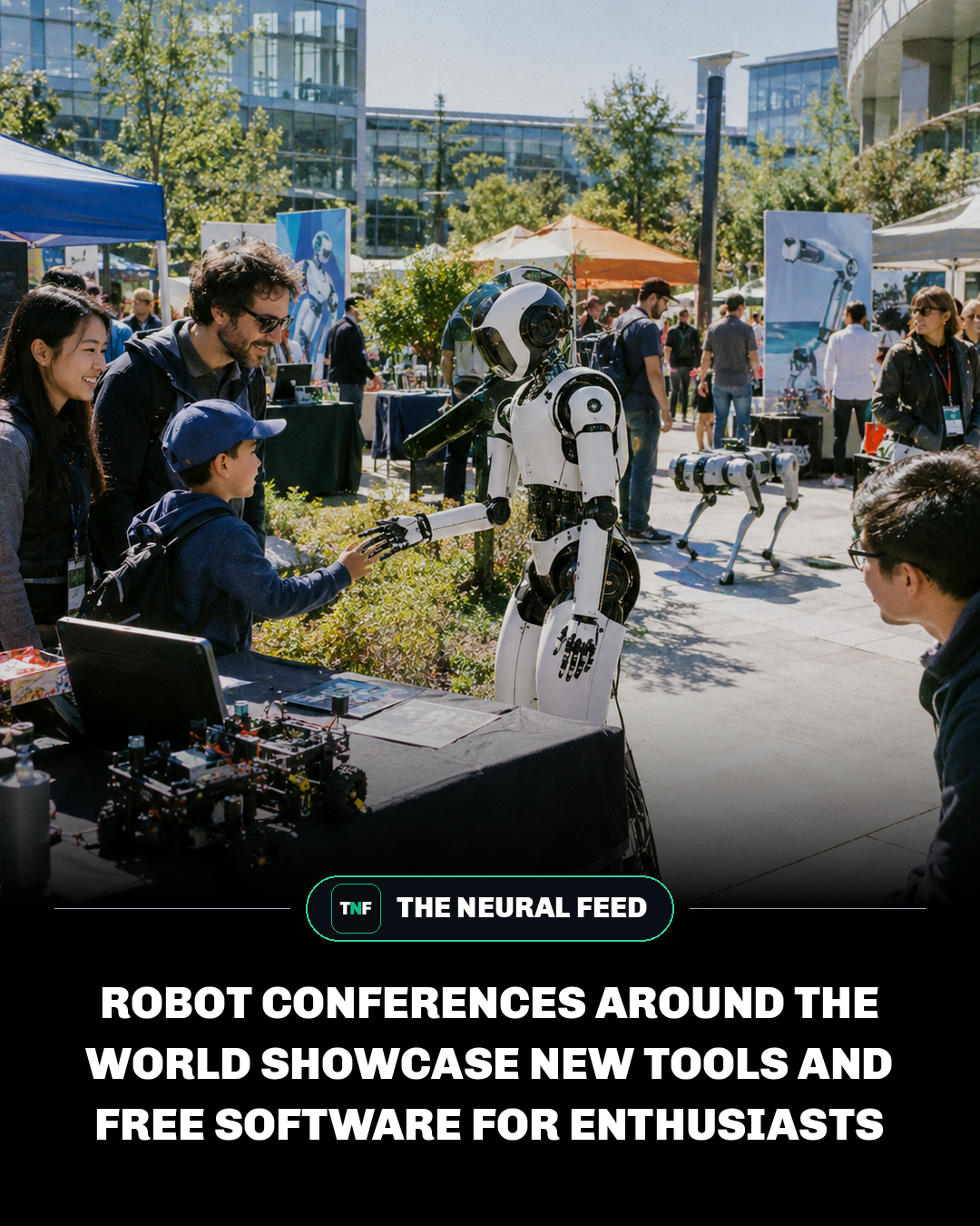 Robot Conferences Around the World Showcase New Tools and Free Software for Enthusiasts
