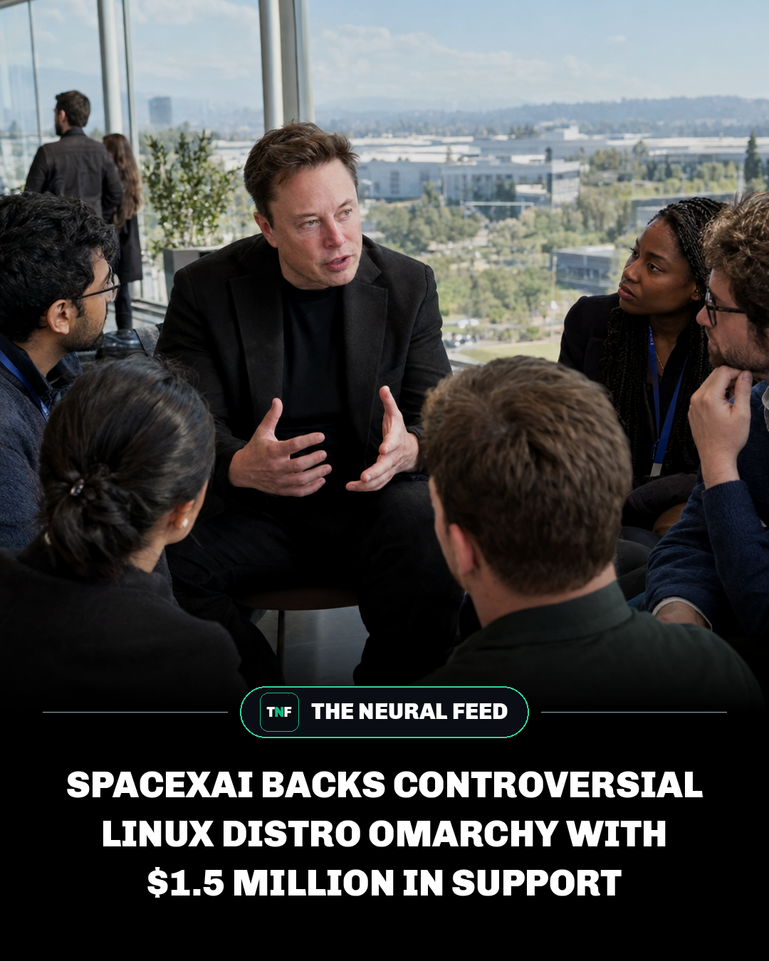 SpaceXAI Backs Controversial Linux Distro Omarchy with $1.5 Million in Support