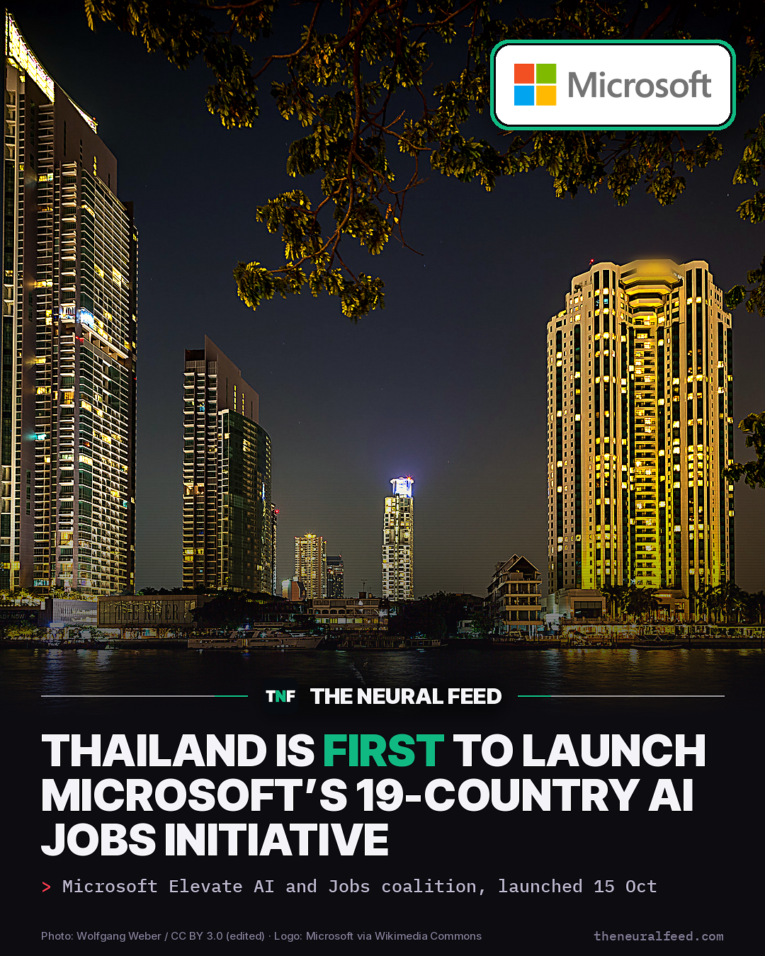 Thailand Embraces Microsoft's AI Jobs Initiative to Train Workers Across 19 Countries